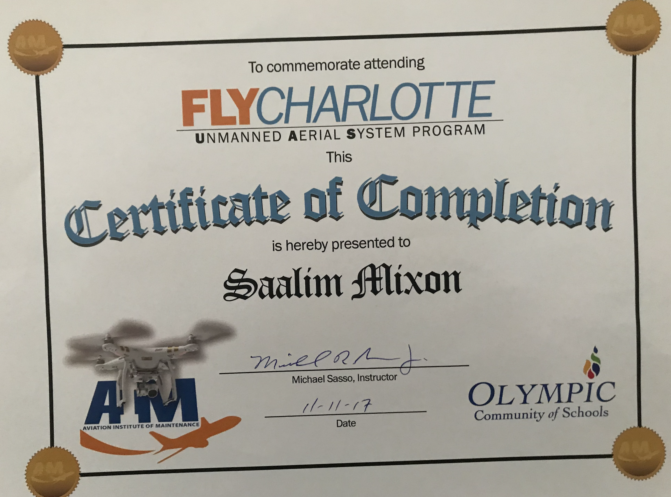 Drone Aviation Certification