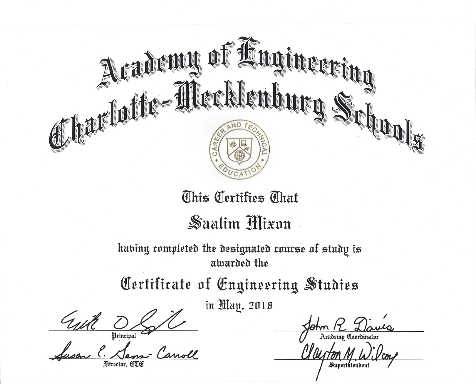 Engineering Certification